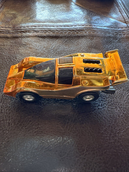 Vintage 1977 MEGO Speed Burners Gold Car