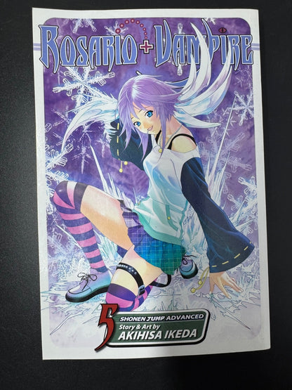 Rosario+Vampire Manga Set Volumes 1-6 English