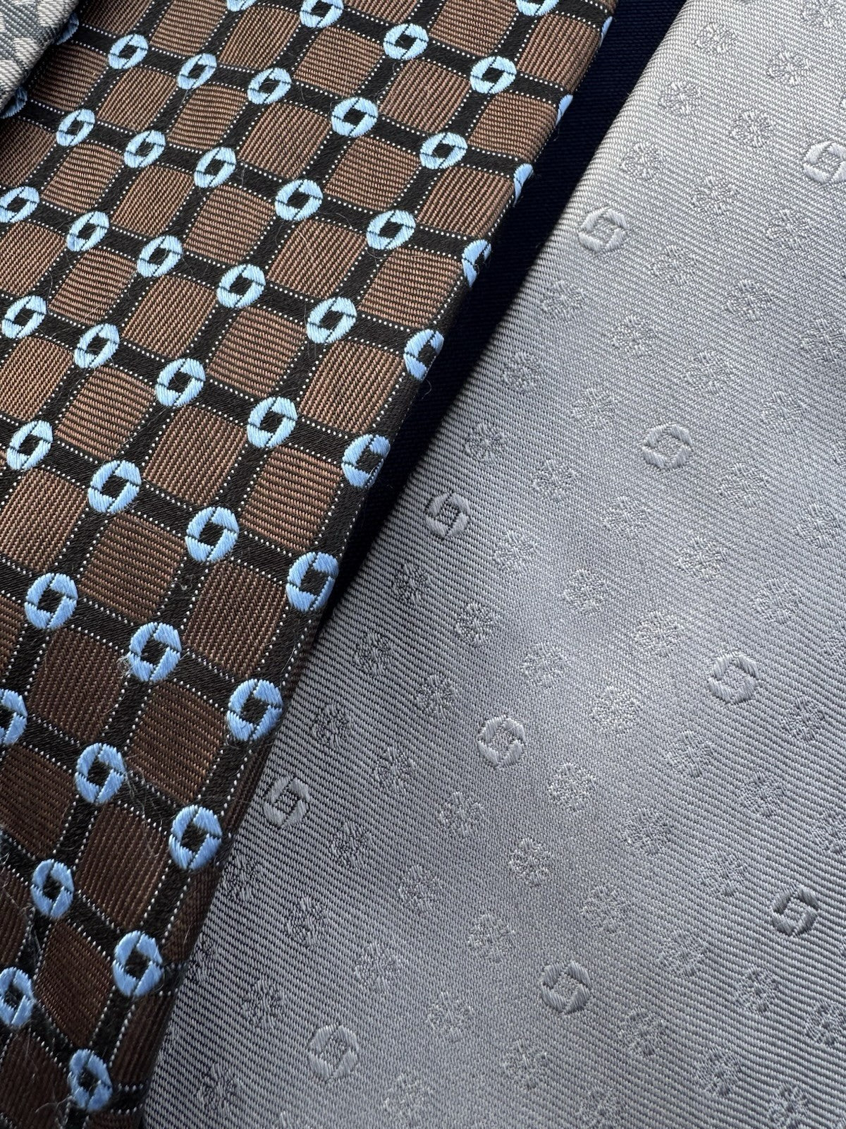 LOT OF 10 VTG Chase Bank Men's 100% Silk Necktie Manhattan New York USA