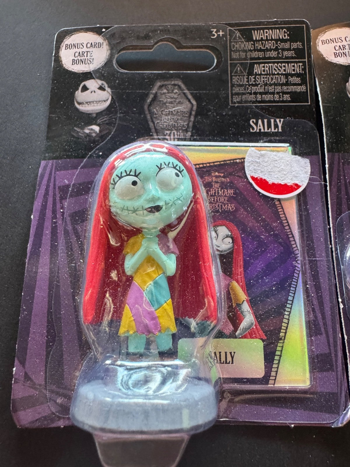 Disney Tim Burton's The Nightmare Before Christmas Set Of 2Mini Figures