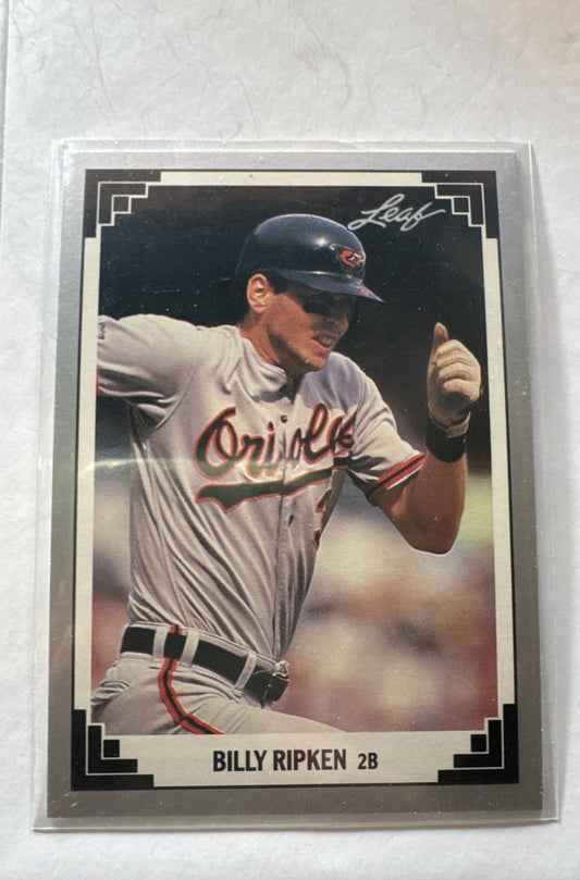 1991 Leaf - Billy Ripken #7