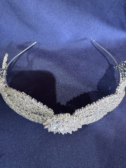 Wedding Tiara headband SOHO ROYAL DAHLIA HEADBAND