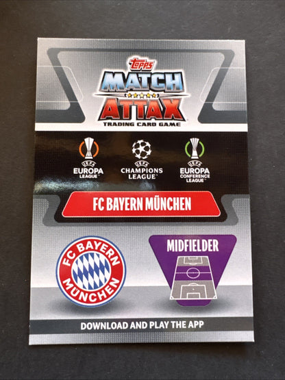 2021-22 Topps Match Attax UCL Extra - Scan X Limited Edition Joshua Kimmich #XLE