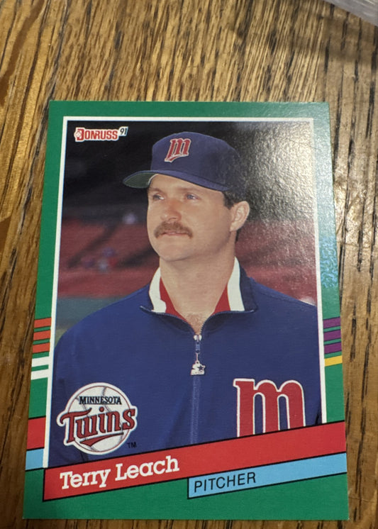 1991 Donruss - Terry Leach #715