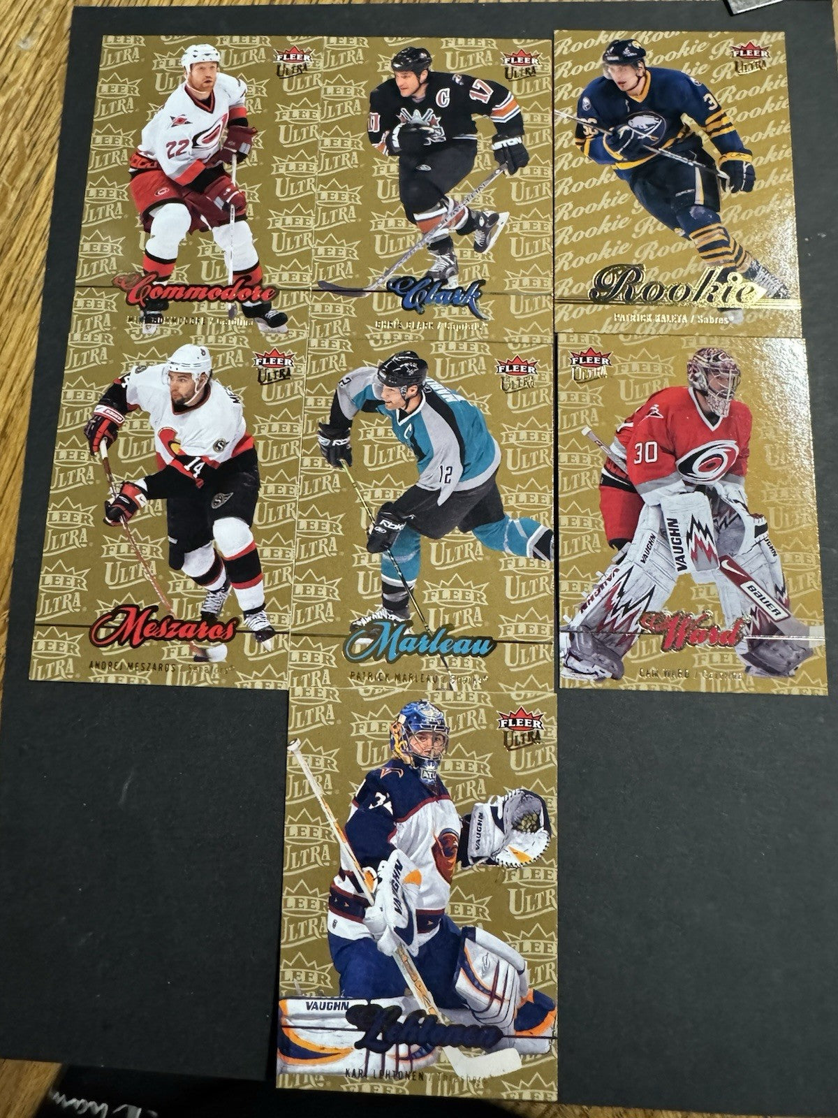 Lot Of 7    2007-08 Fleer Ultra - Gold Medallion Edition