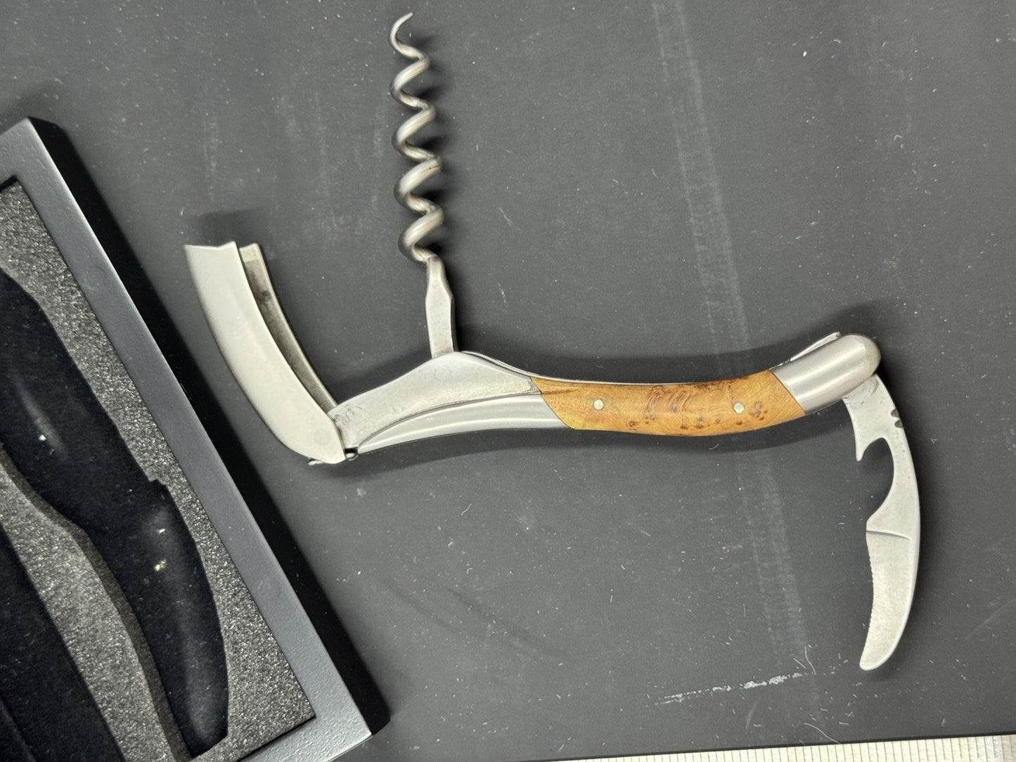 Laguiole en Aubrac Sommelier Corkscrew Handmade France w Box