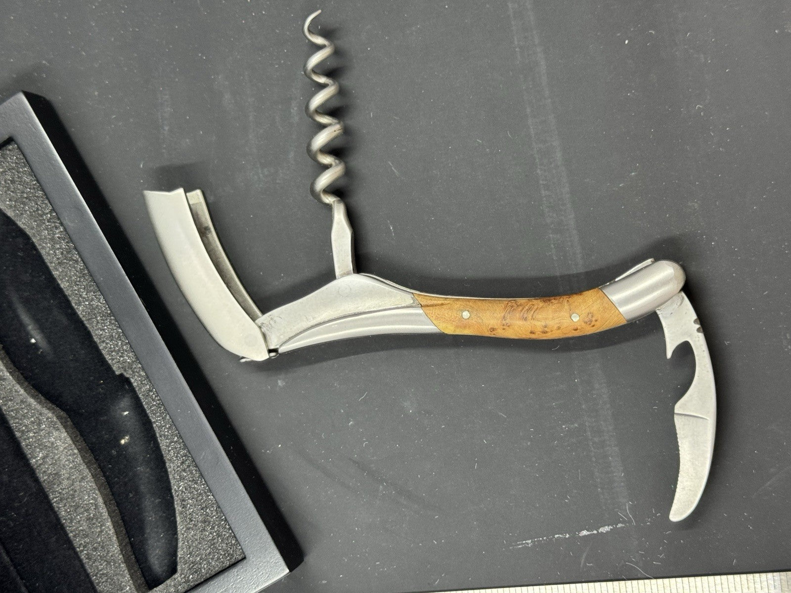 Laguiole en Aubrac Sommelier Corkscrew Handmade France w Box