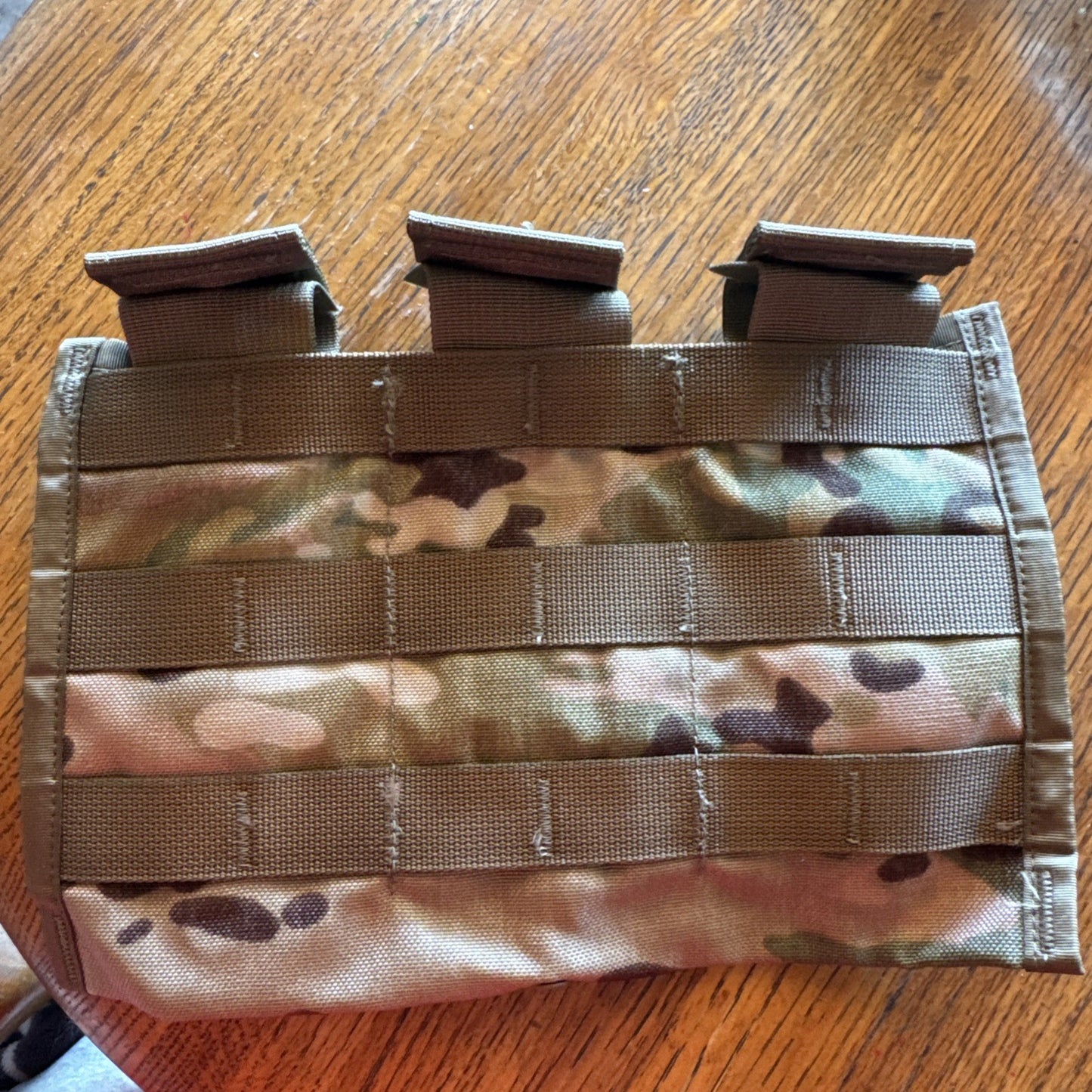 US Army Molle II M4 Three Mag Pouch Multicam OCP 3 Magazine Side Pouch