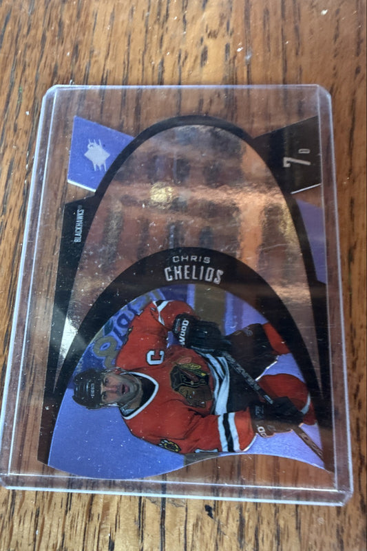 1997-98 SPx - Chris Chelios #9 Steel
