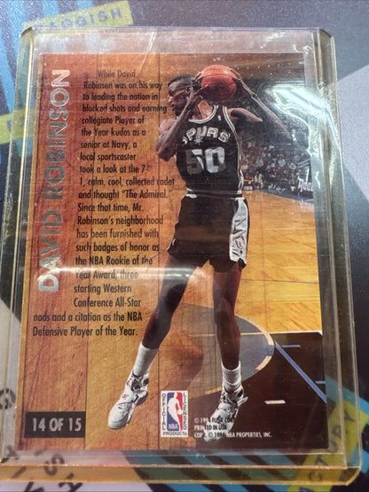 1993-94 Fleer Ultra - Famous Nicknames David Robinson #14