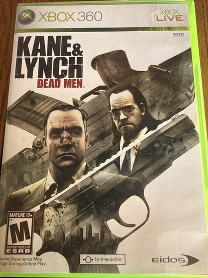 Kane & Lynch 2: Dog Days (Microsoft Xbox 360, 2010)