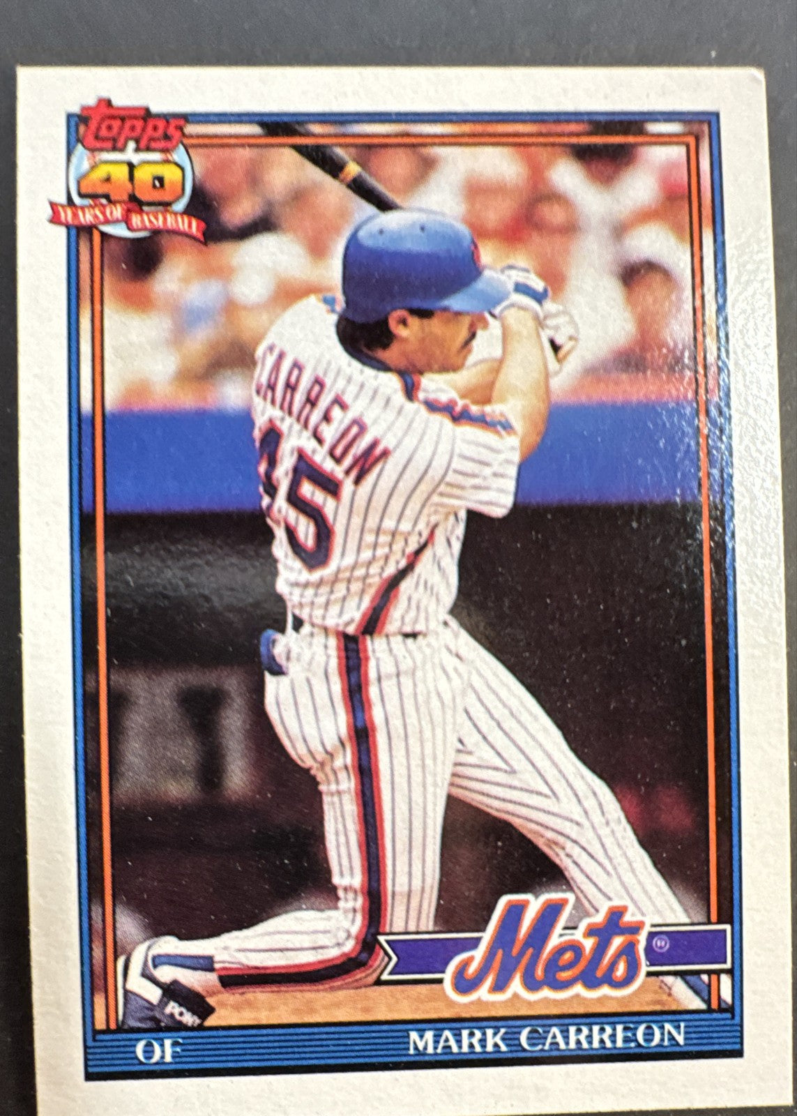 1991 Topps - Mark Carreon #764