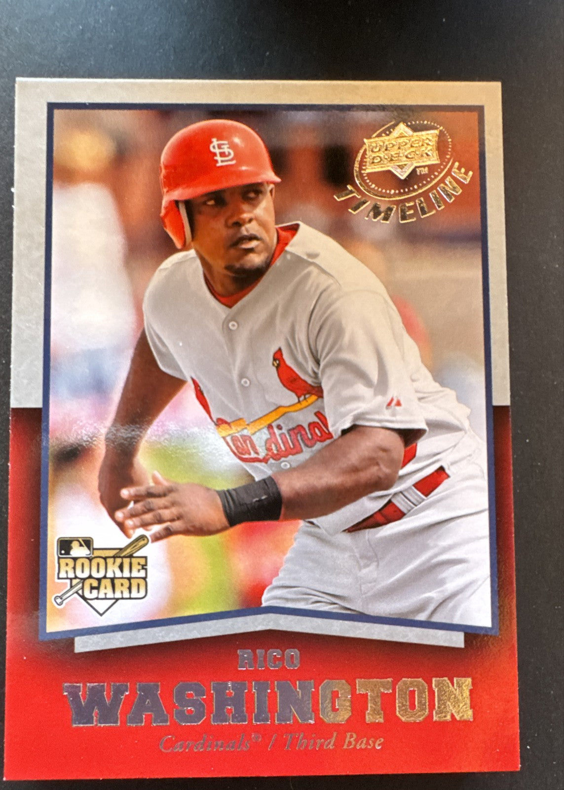 2008 Upper Deck Timeline - Rico Washington #85