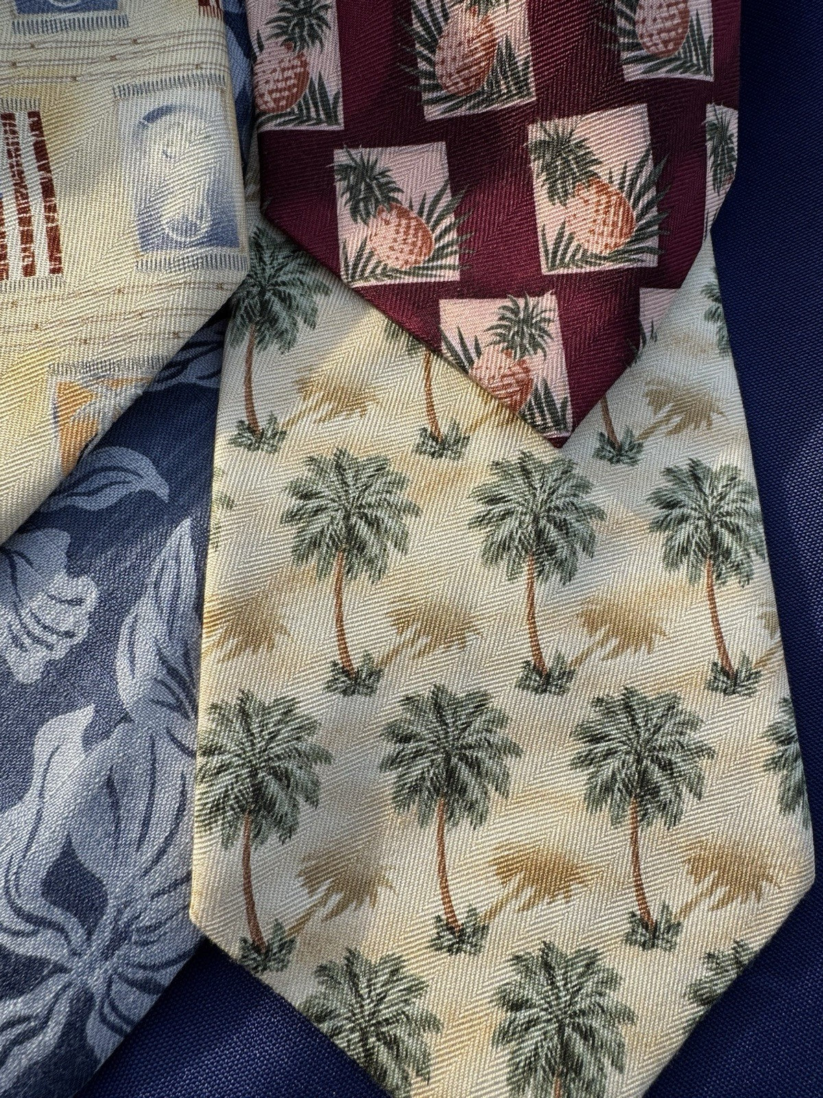 LOT OF 9  Tommy Bahama Hawaiian Neckties  AWESOME TIES