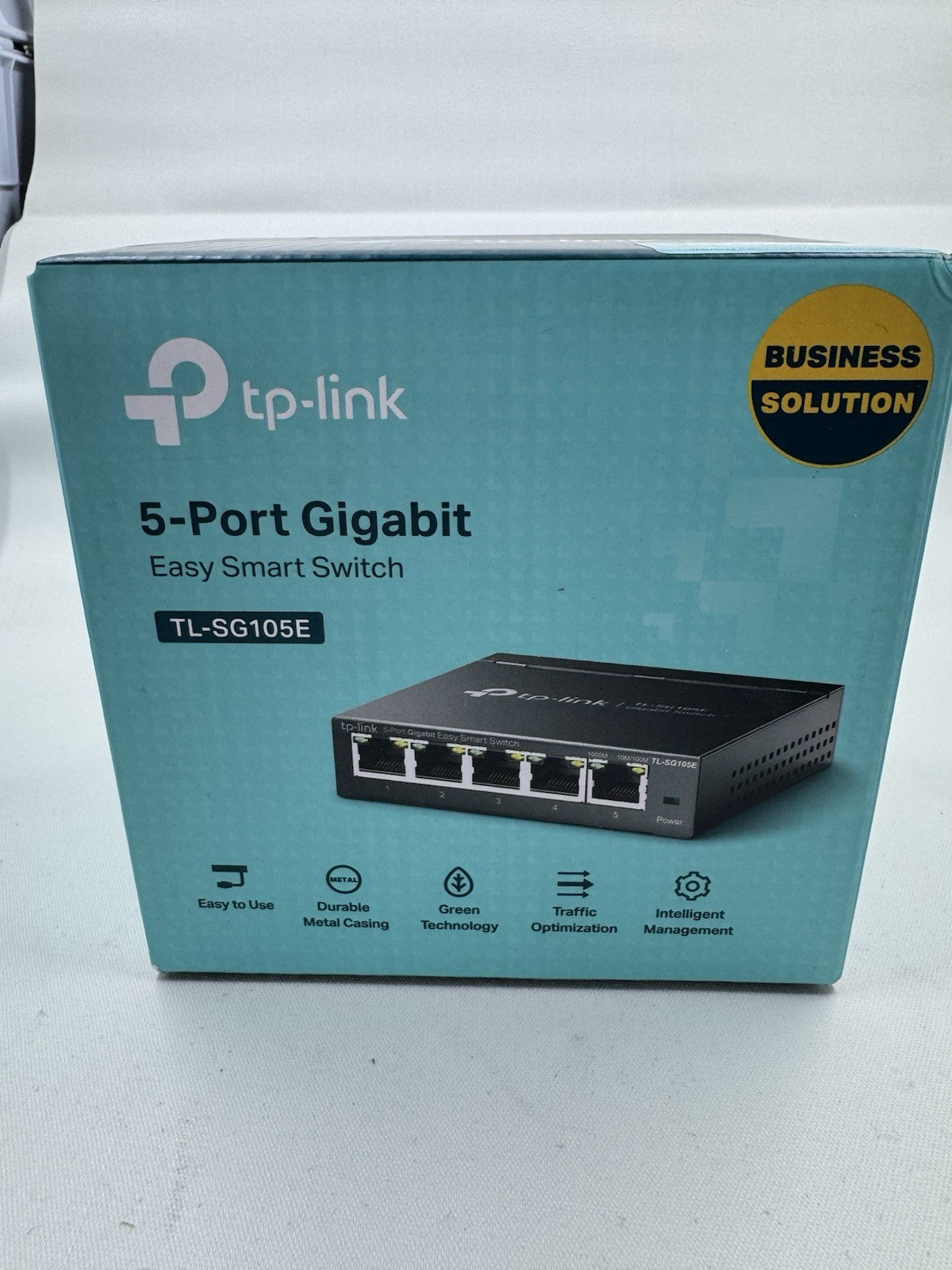 TP-Link TL-SG105E 5-Port Gigabit Easy Smart Switch Open Box