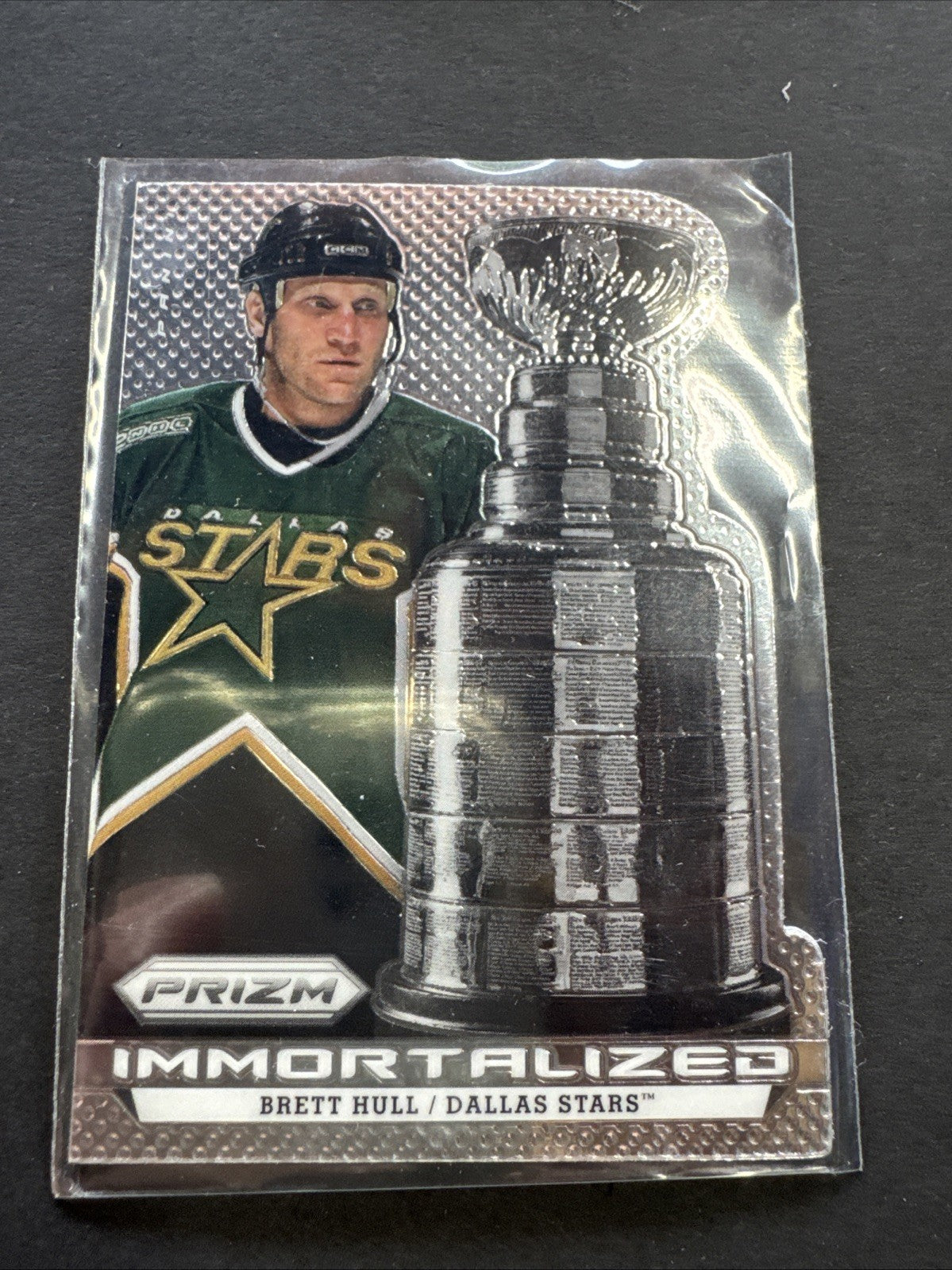 2013-14 Panini Prizm - Immortalized Brett Hull #I-9 Silver Prizm