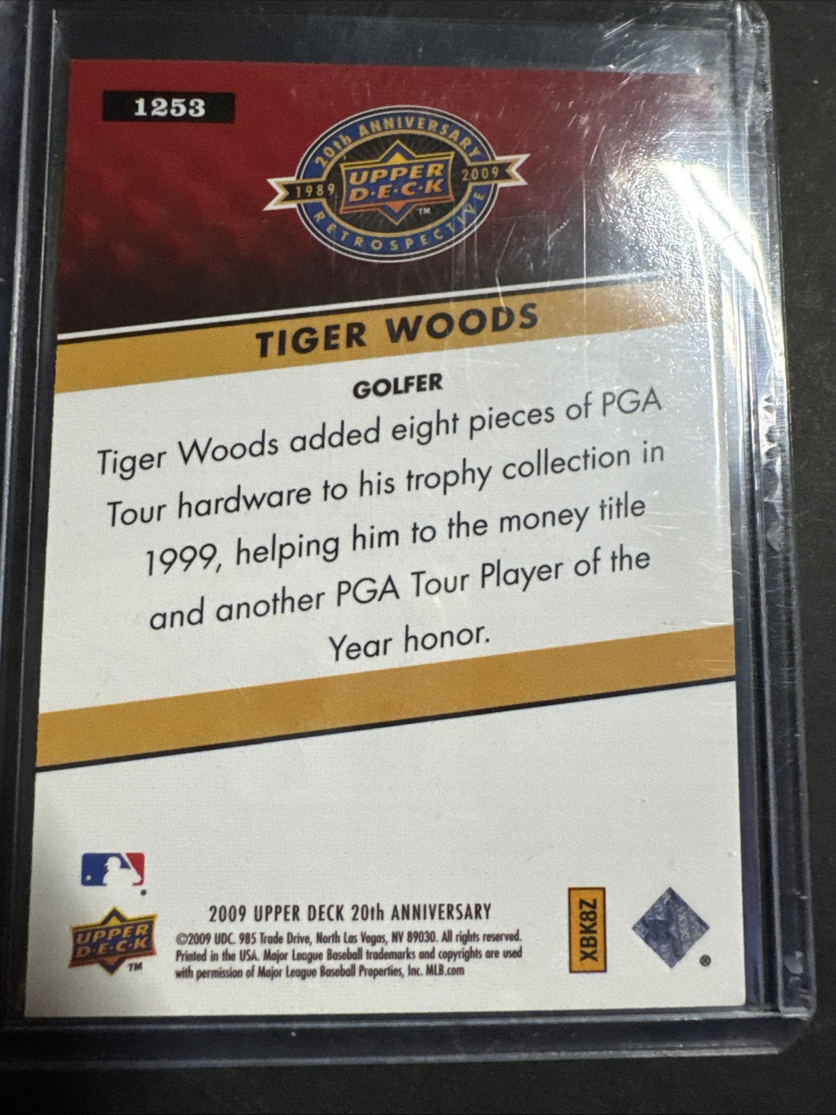 2009 Upper Deck 20th Anniversary Retrospective - Sports Tiger Woods #1253