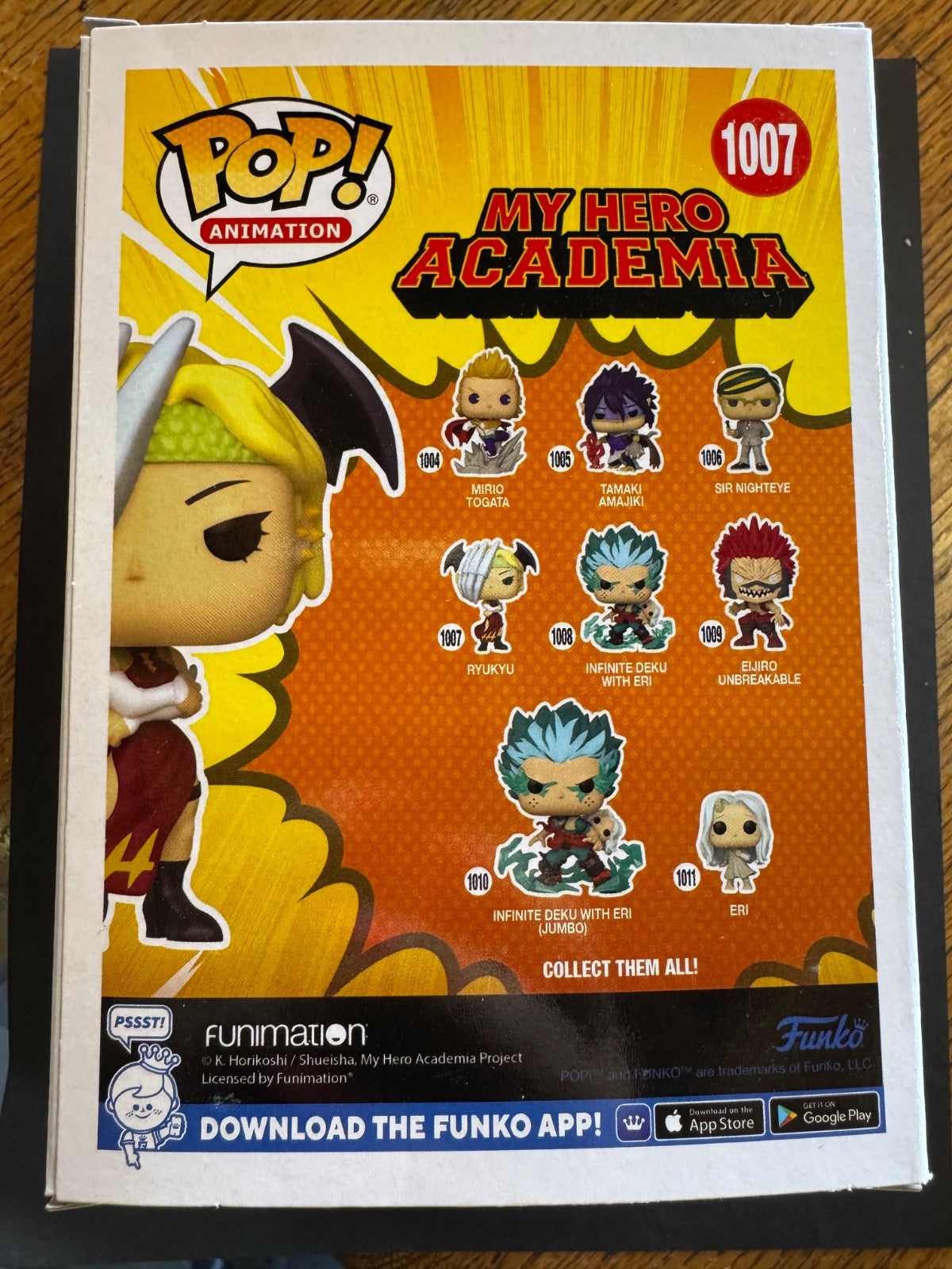 Funko POP! My Hero Academia #1007 Ryukyu NEW POP