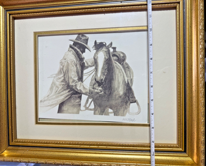 W.H Ford Lithograph "Partners" 