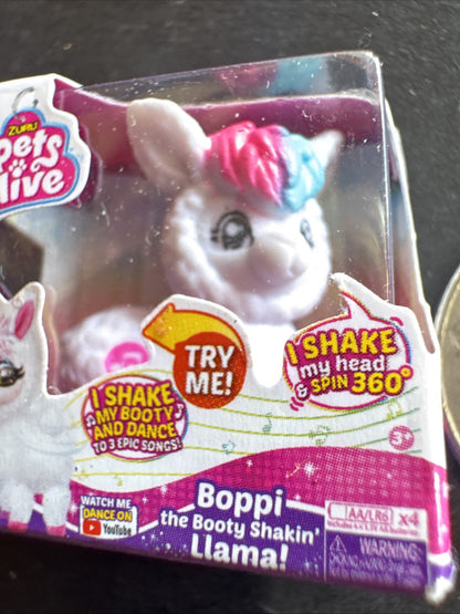 Zuru Mini Brand Lot Pets Alive Llama Boppi SUPER RARE & VERY HARD TO FIND! 