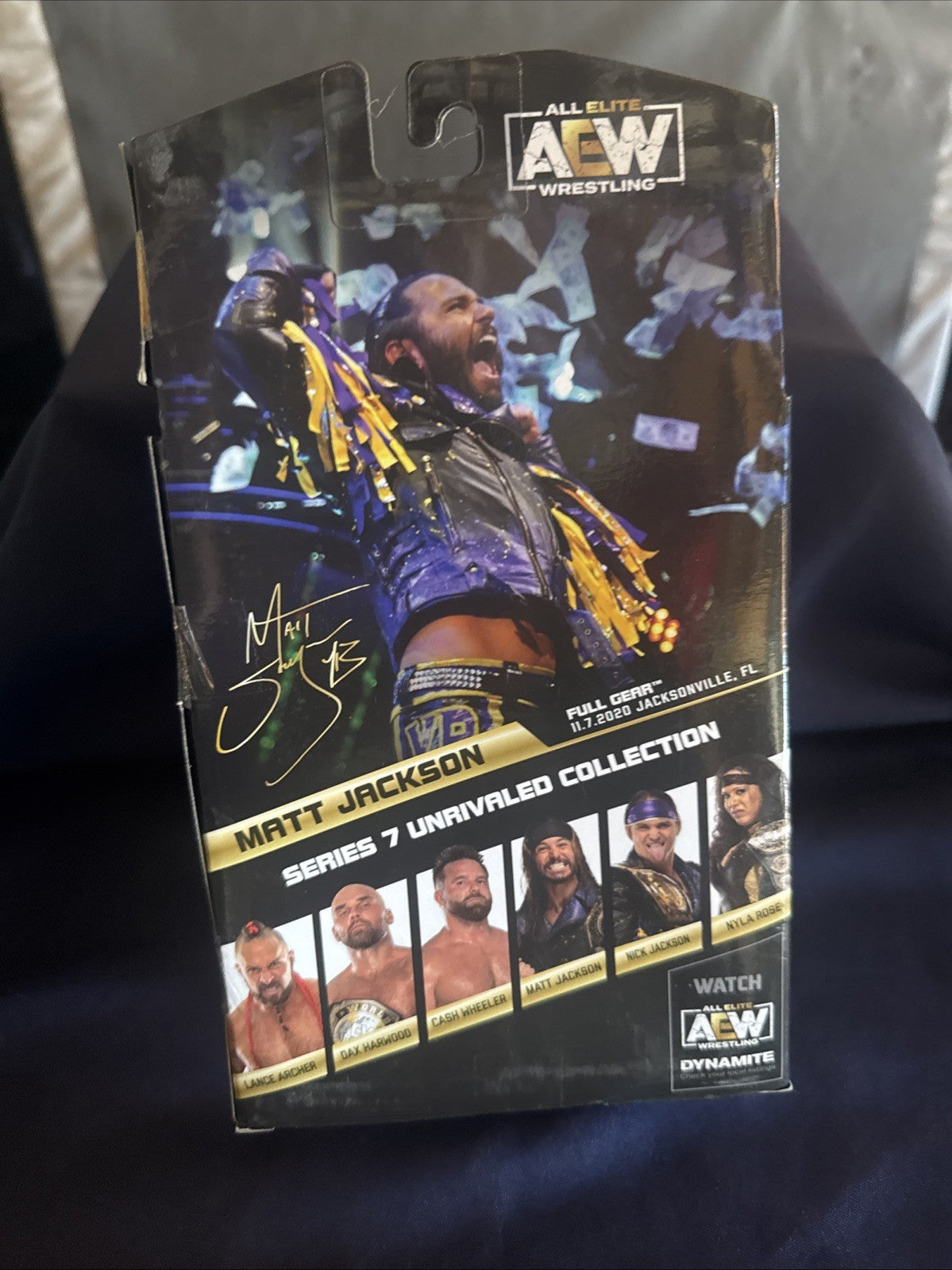 AEW Unrivaled Collection Matt Jackson 6.5 inch Action Figure