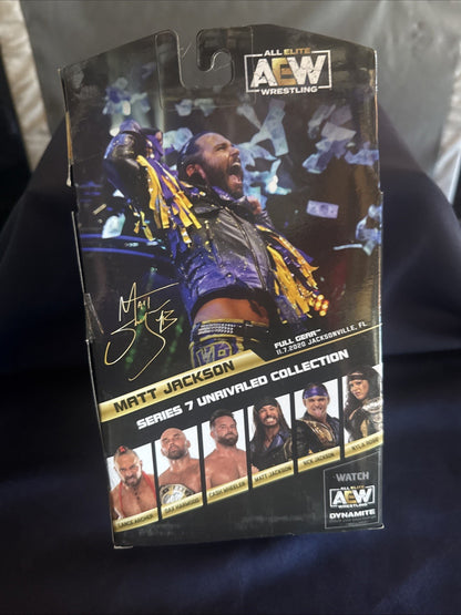 AEW Unrivaled Collection Matt Jackson 6.5 inch Action Figure