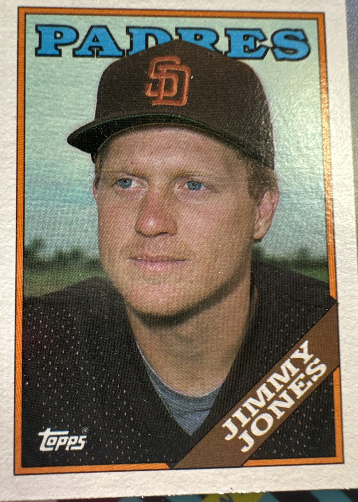 1988 Topps - Jimmy Jones #63