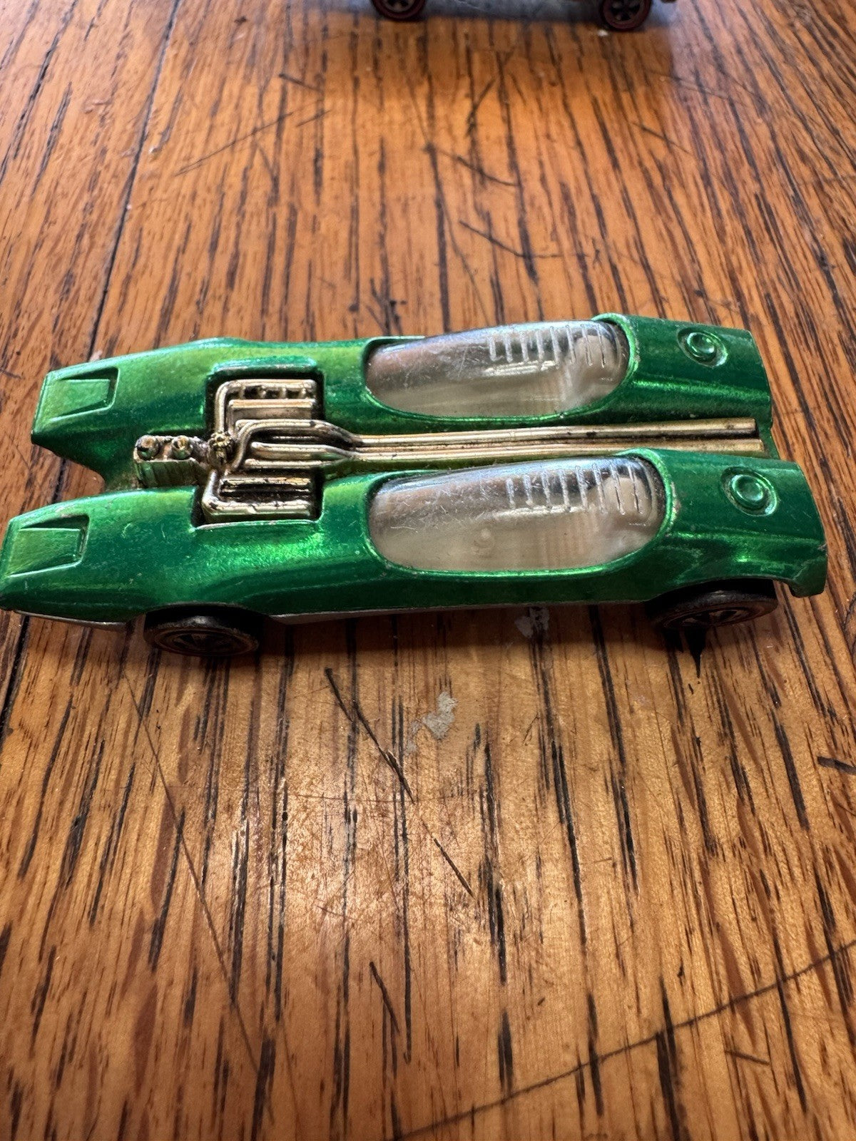 HOT WHEELS REDLINE SPLITTIN IMAGE GREEN VINTAGE