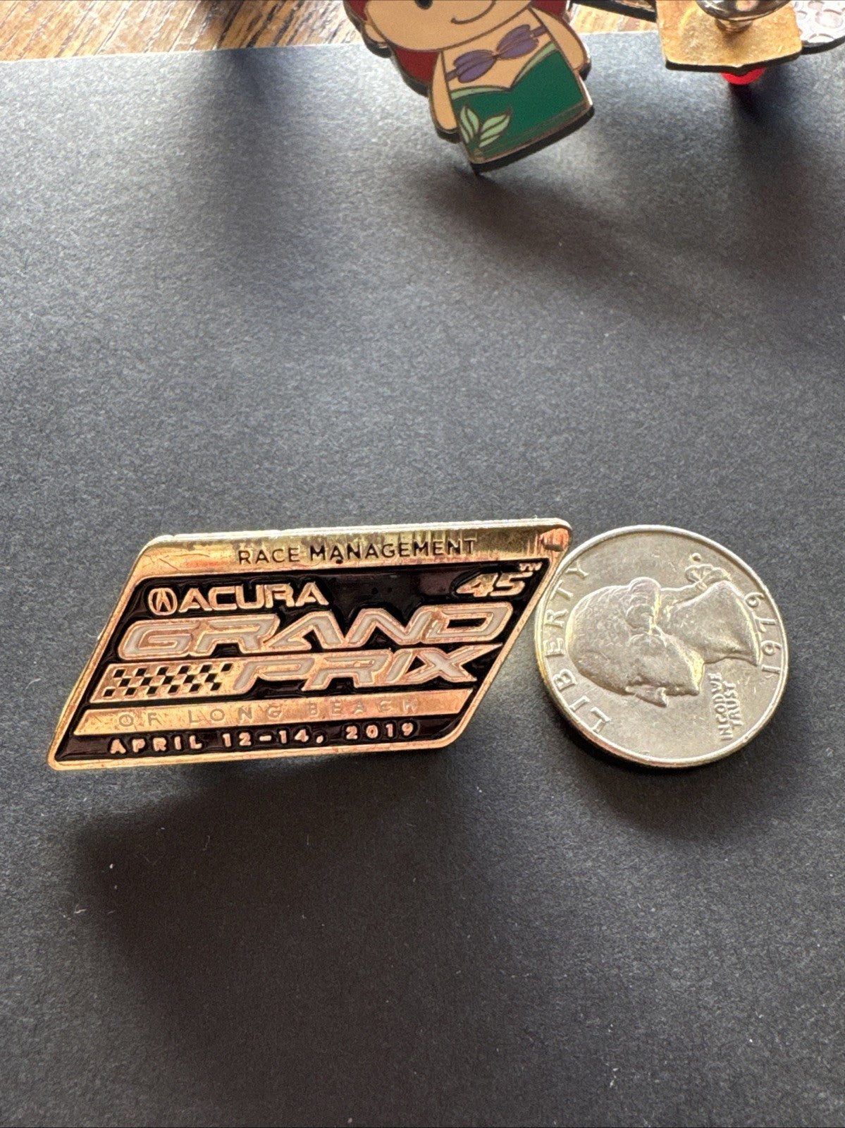 45th ACURA Grand Prix of Long Beach - OFFICIAL EVENT PIN - APRIL 12-14 2019