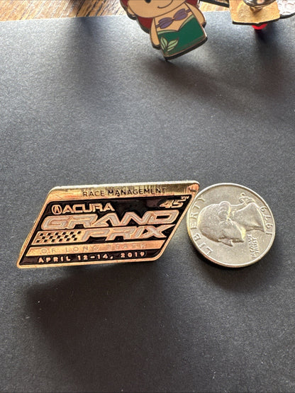 45th ACURA Grand Prix of Long Beach - OFFICIAL EVENT PIN - APRIL 12-14 2019
