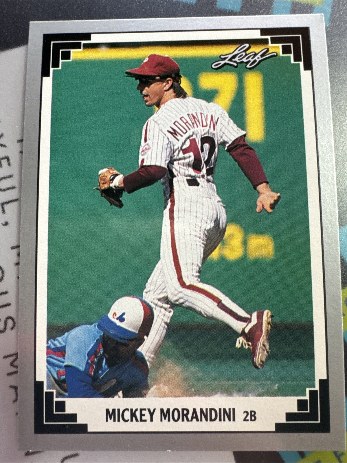 1991 Leaf - Mickey Morandini #383