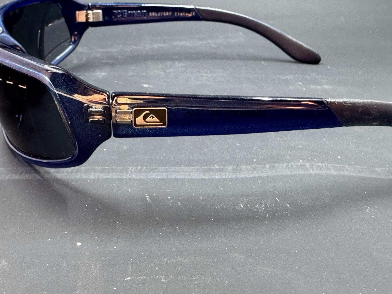 Vintage Quicksilver Sunglasses ICEMAN QS 1050/218 DBLU/GRY