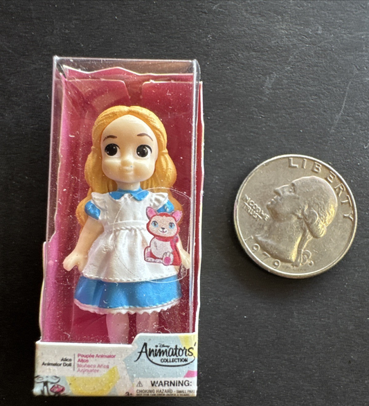 Disney Animators' Collection Miniature Alice Doll, Zuru Disney Store Mini Brands
