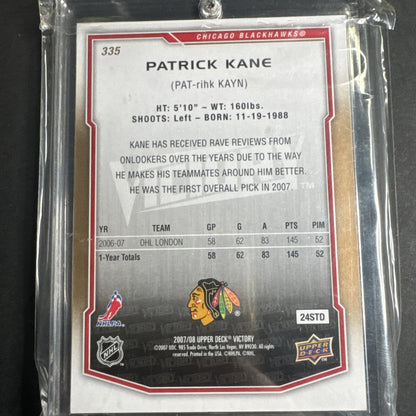 2007-08 Victory - Rookie Patrick Kane #335 (RC)