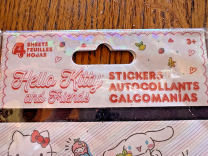 3 packs - BRAND NEW Sanrio Hello Kitty Stickers (Graffiti)