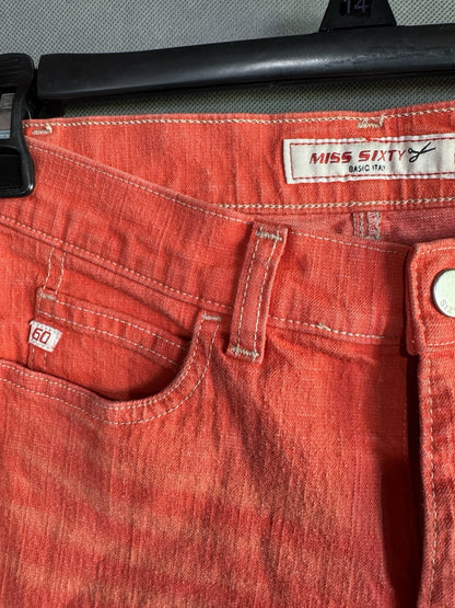 Vintage Miss Sixty  trousers Jeans Denim 26 low waist flared