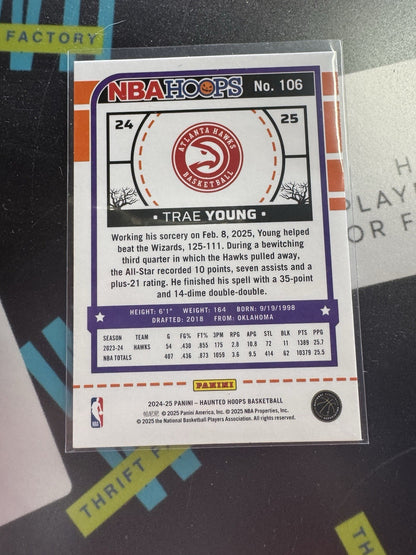 2024-25 Panini Haunted Hoops - Trae Young, Trae Young #106
