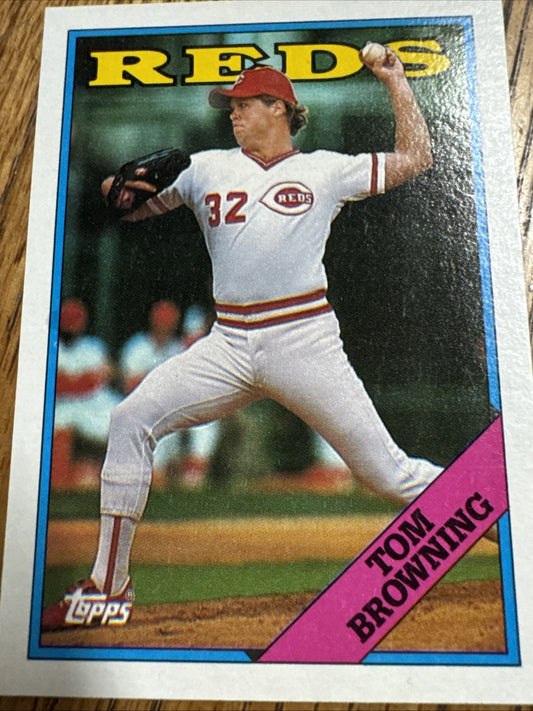 1988 Topps - Tom Browning #577