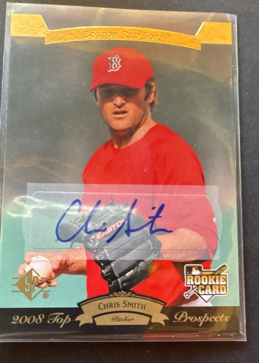2008 Upper Deck Timeline - Chris Smith #186 Autographs (AU, RC)