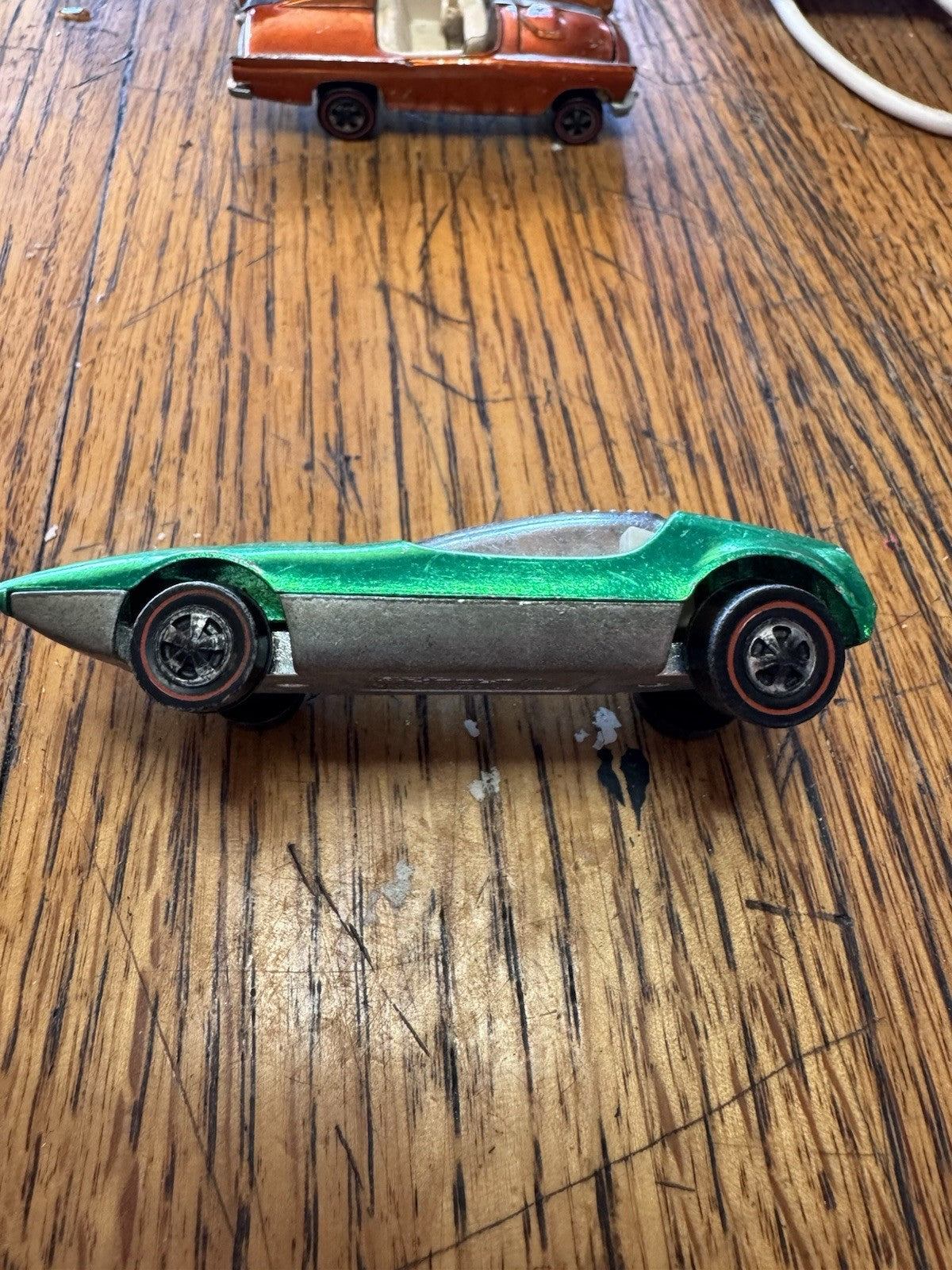 HOT WHEELS REDLINE SPLITTIN IMAGE GREEN VINTAGE