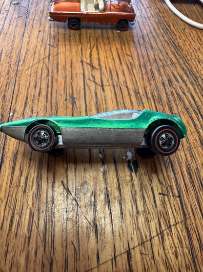 HOT WHEELS REDLINE SPLITTIN IMAGE GREEN VINTAGE