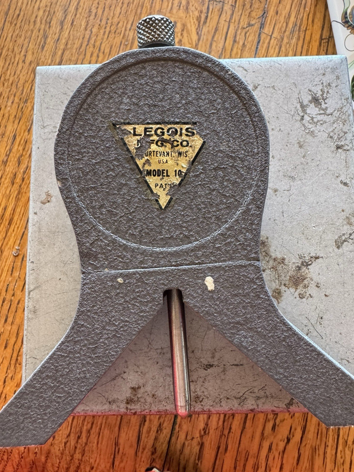 Vintage Miracle Point Indicator Protractor - Model 10