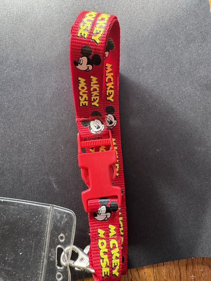 Disney Parks Mixed Lot of  4 Disney Lanyards