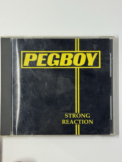 Pegboy – Strong Reaction CD 1991 Punk Rock Quarterstick Records