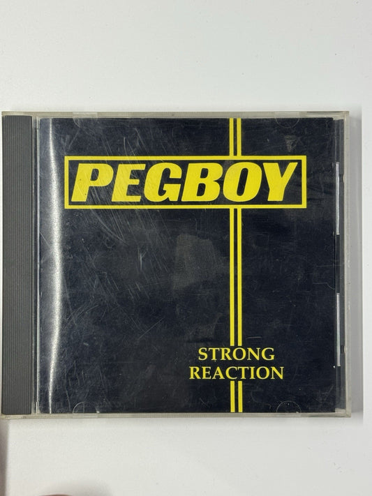 Pegboy – Strong Reaction CD 1991 Punk Rock Quarterstick Records