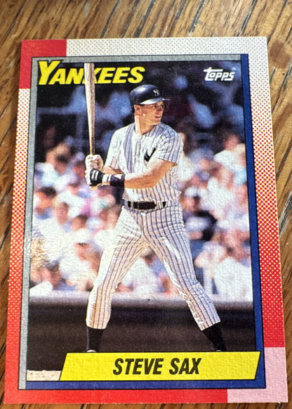 1990 Topps - Steve Sax #560