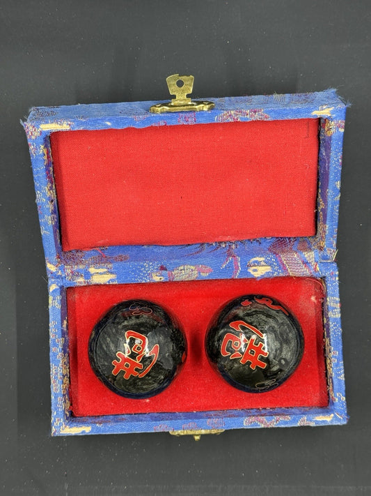Chinese Baoding Stress Music Chime Meditation Balls Dragon OR Phoenix Free Ship