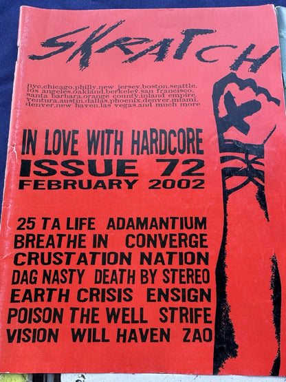 Skratch Magazine LOT Punk Music #72, 9, 103, 105 40 Grit