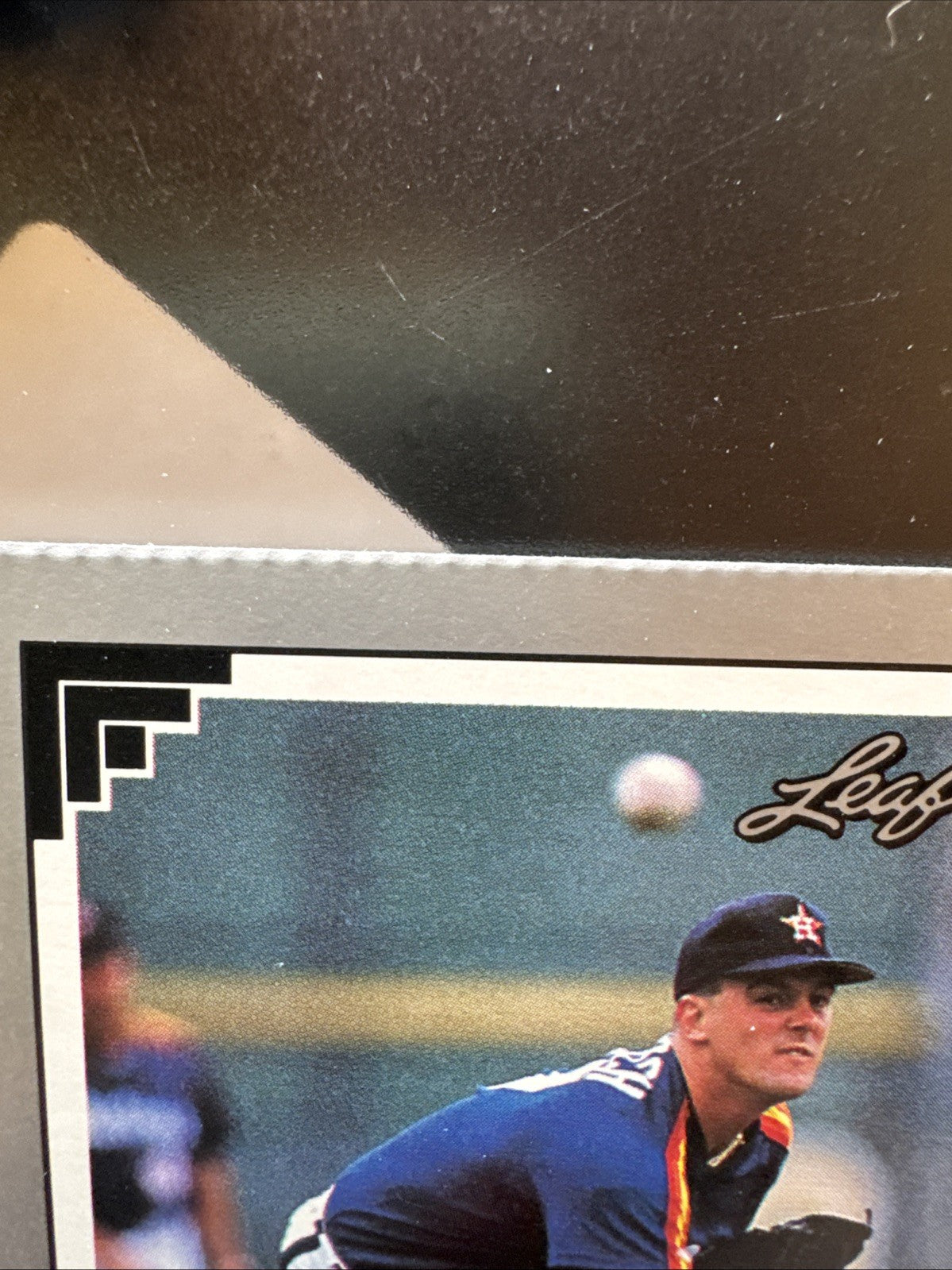 1991 Leaf - Pete Harnisch #245 Error Card!