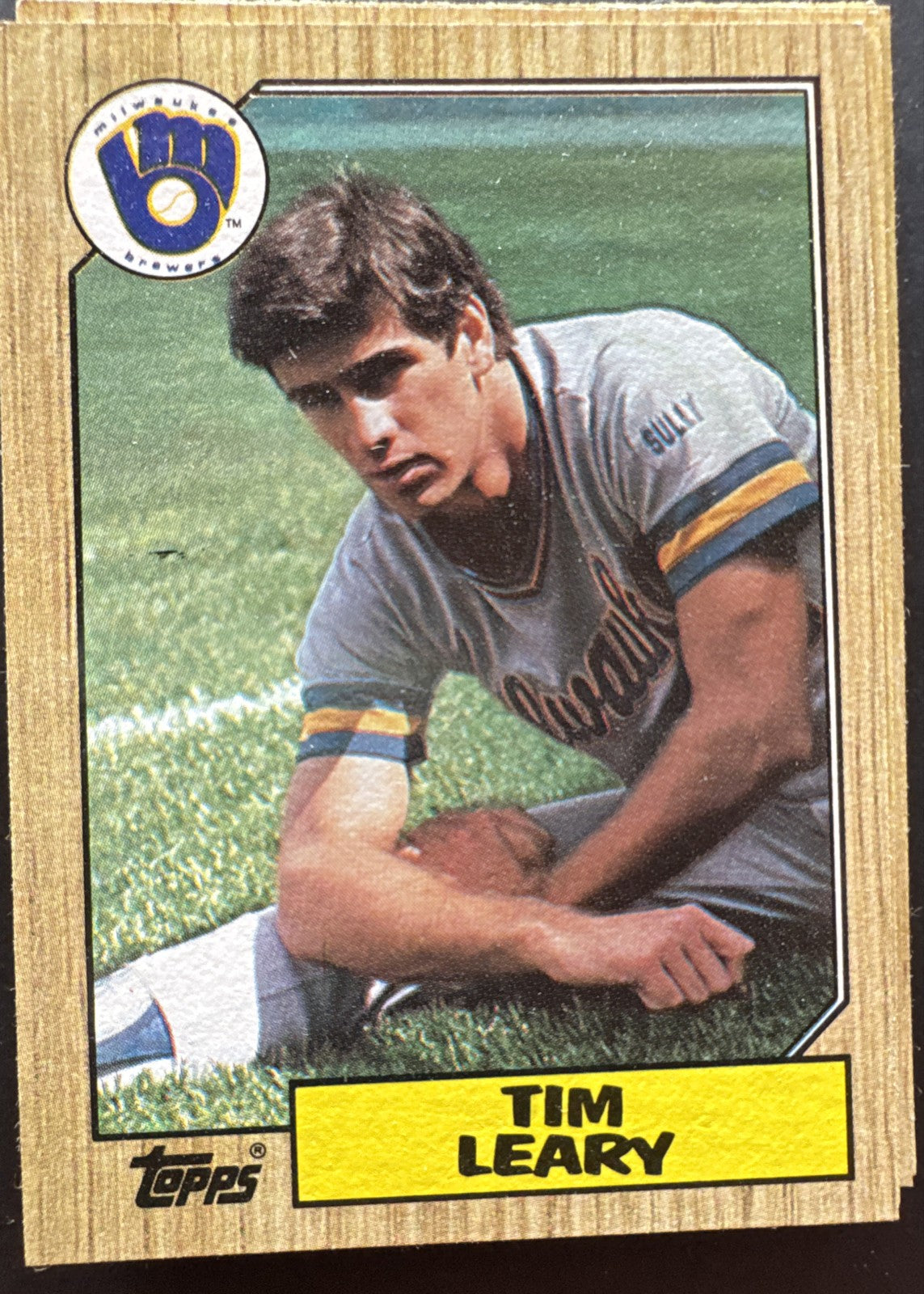 1987 Topps - Tim Leary #32